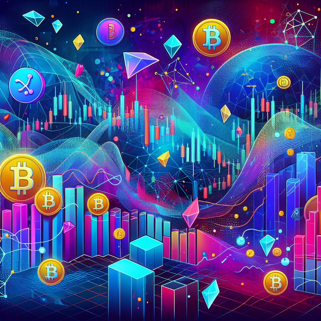 A vibrant and energetic illustration representing the concept of scalping in decentralized finance, featuring dynamic cryptocurrency symbols, liquidity pools, and innovative trading techniques.